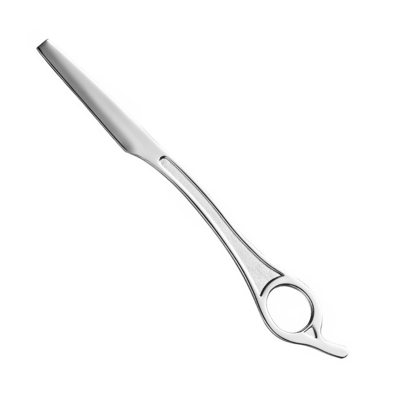 NAVAJA METALICA COLOR PLATA